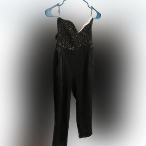 Express strapless jumpsuit